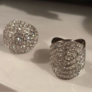 Cocktail Ring Set. Costume but Gorgeous Statement Rings